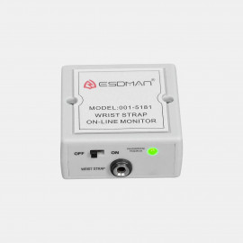 ESDMAN P/N: 001-5181 Single Operator Wrist Strap Online Monitor
