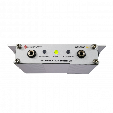 ESDMAN P/N: 001-9203 Dual Operator Remote Wrist Strap Monitor