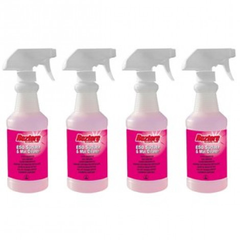 Desco #10447 - REZTORE SURFACE & MAT CLEANER, 450M SPRAY, PK OF 4