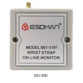 ESDMAN P/N: 001-5181 Single Operator Wrist Strap Online Monitor