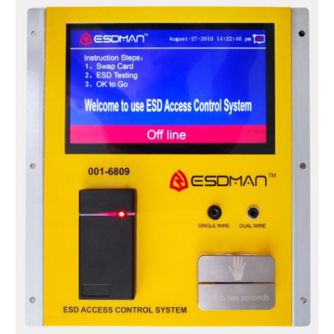 ESDMAN P/N: 001-6809 ESD Access Control System