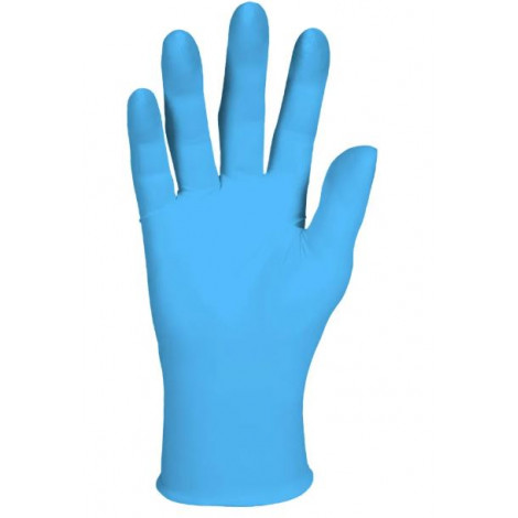 KleenGuard® G10 Flex™ Blue Nitrile Gloves (54332), Tactile Disposable Gloves, 10 Boxes / Case, 100 Small Blue PPE Gloves / Box (1,000 Total)