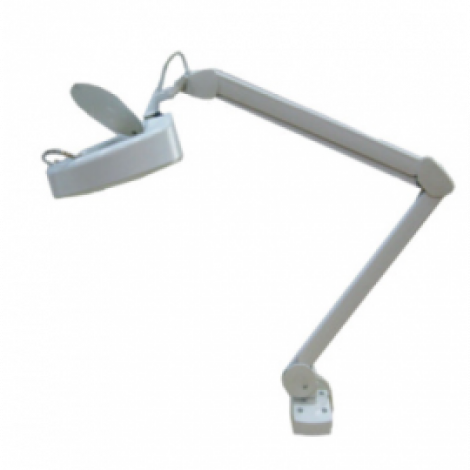 Laxo #METAL-RD101AX 3X 230 V Black ESD Magnifying Lamp C/W Single Arm