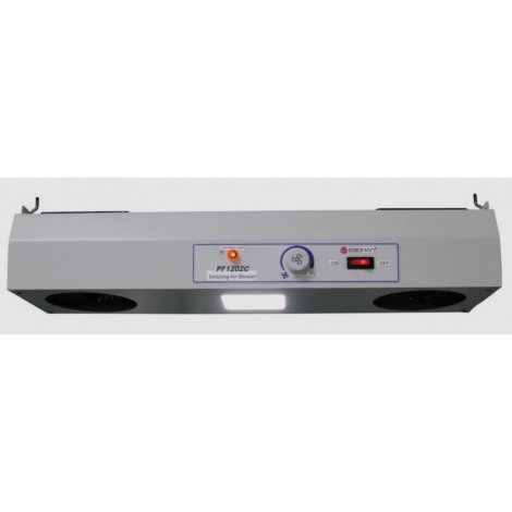 ESDMAN  2-Fan Overhead Power Frequency AC Ionizer (P/N: PF1202C)