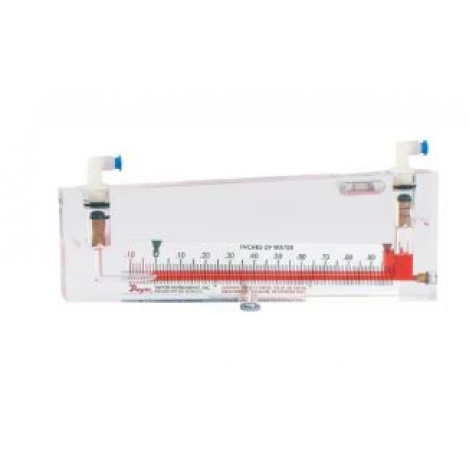 Series-250-AF Inclined Manometer Air Filter Gages, ± 0.0002 in Accuracy, -20 to 150 °F
