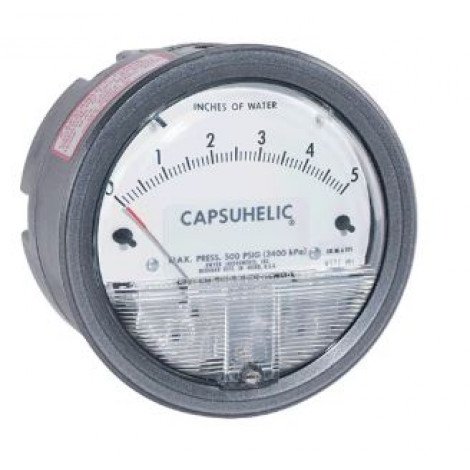 Series 4000 Capsuhelic® Differential Pressure Gage