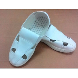 Cleanroom ESD Shoes 4-Holes #PSS1289 (White)