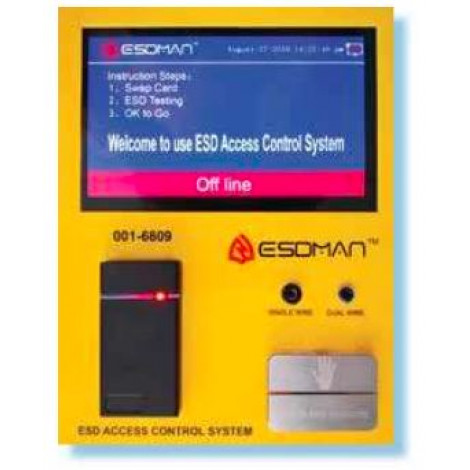 ESDMAN P/N: 001-6809 ESD Access Control System