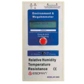 ESDMAN P/N: 001-9802 LCD MEGAOHMMETER