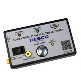 DESCO #50544 - Full - Time Continuous Monitor With 09070 Wrist Strap Kit, 220 VAC
