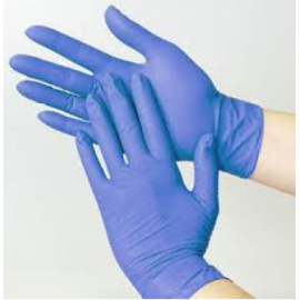 Nitrile glove #Nitrile 9 Inch Powdered and Powder Free Glove (245mm)