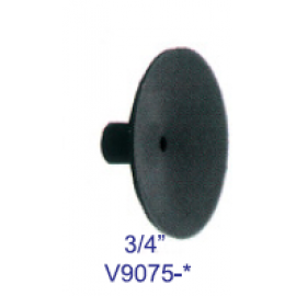Vacuum Cup ESD-Safe 3/4” dia black hi - temp