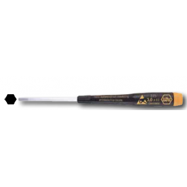 Wiha #275 Inch Hex Driver, With Precision ESD Safe Dissipative Handle